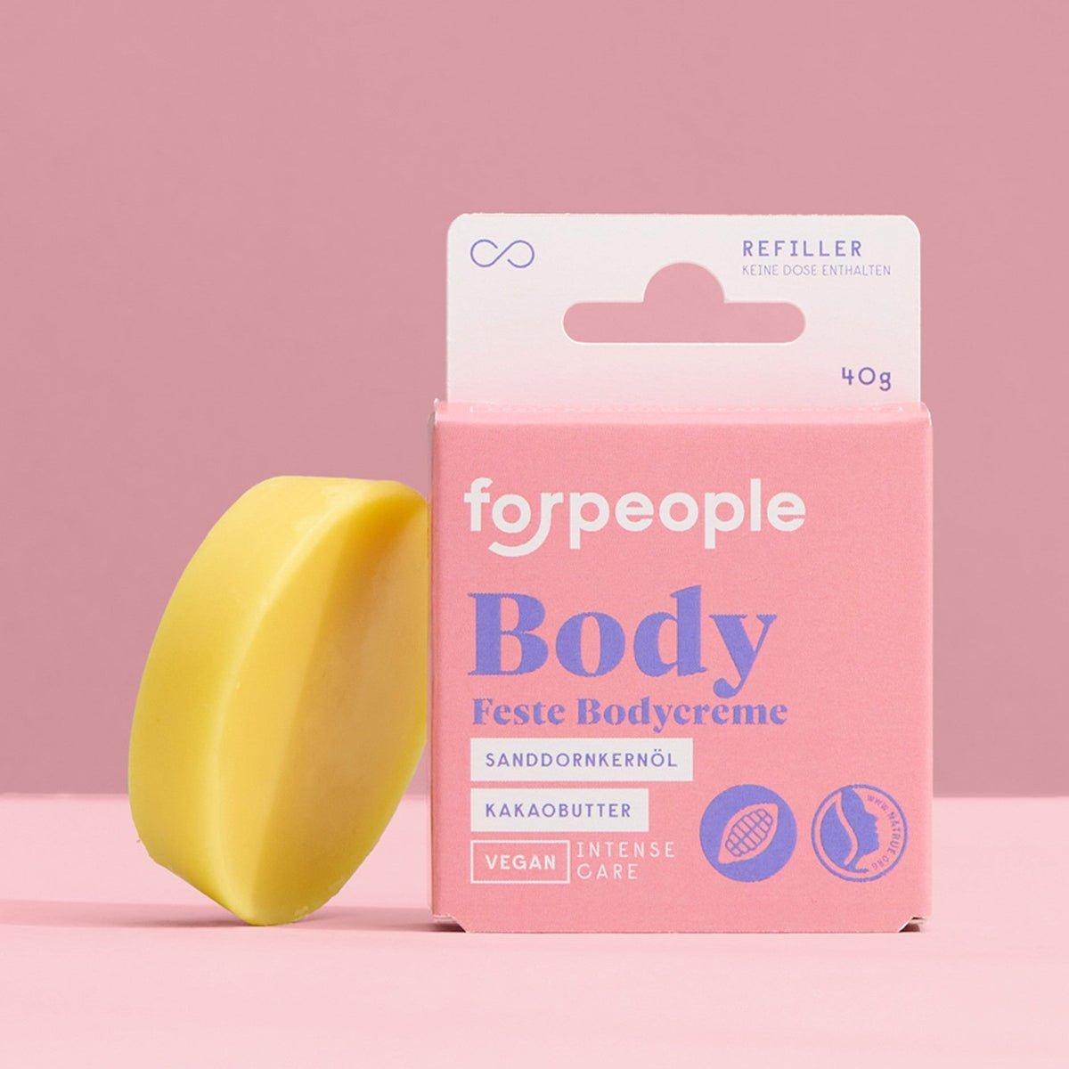 forpeople Feste Körperbutter Refiller - Bienenwachs & Aloe Vera – Bienenwachs Detailansicht