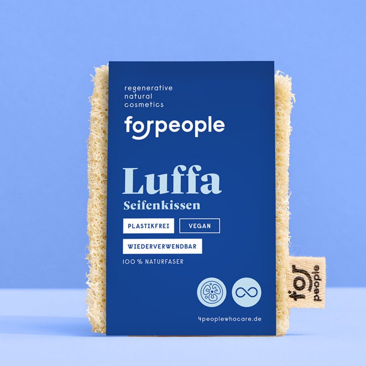 forpeople Luffa Seifenablage - Natürlich – Ansicht 7