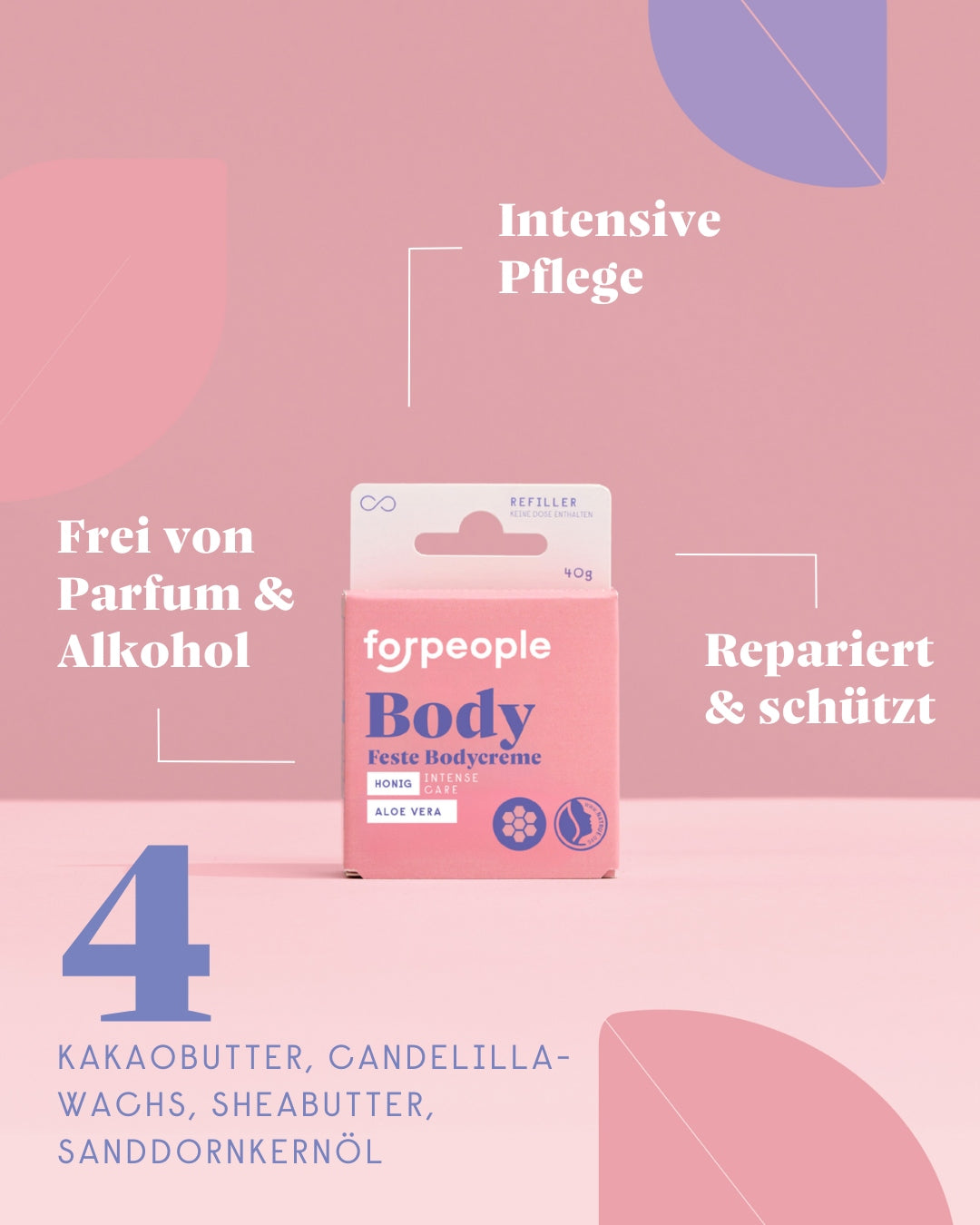 Feste Körperbutter - Bienenwachs & Aloe Vera