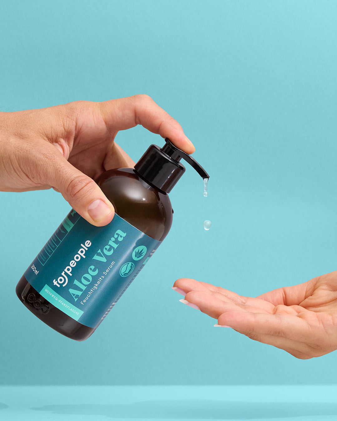 forpeople Aloe Vera Serum 99,6% - Pumpflasche – Ansicht 6