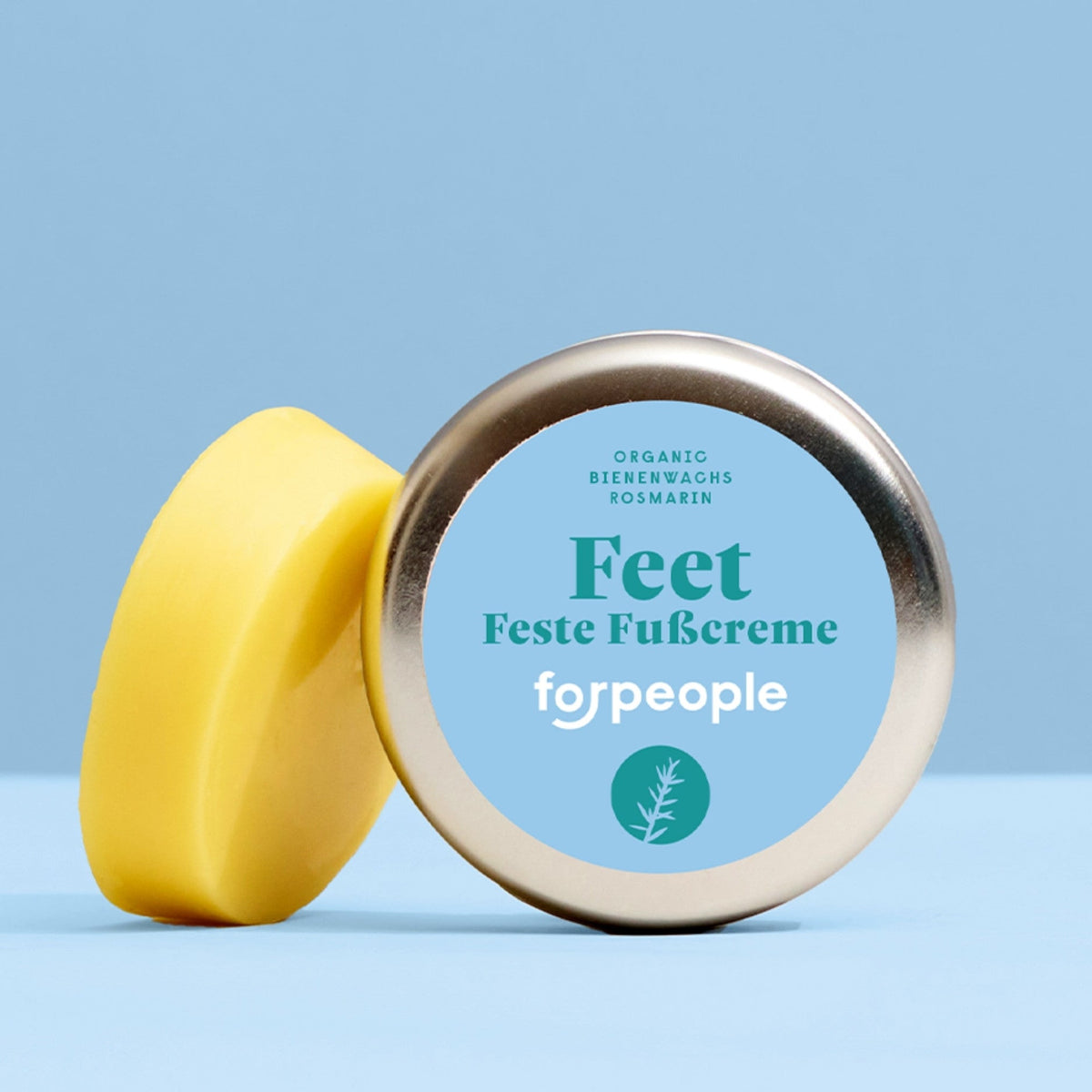 forpeople Feste Fußcreme - Rosmarin & Salbei – Bienenwachs Detailansicht