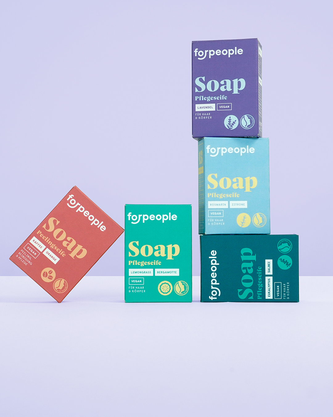 forpeople Aloe Vera Seife  - Lavendel – Lavendel Detailansicht