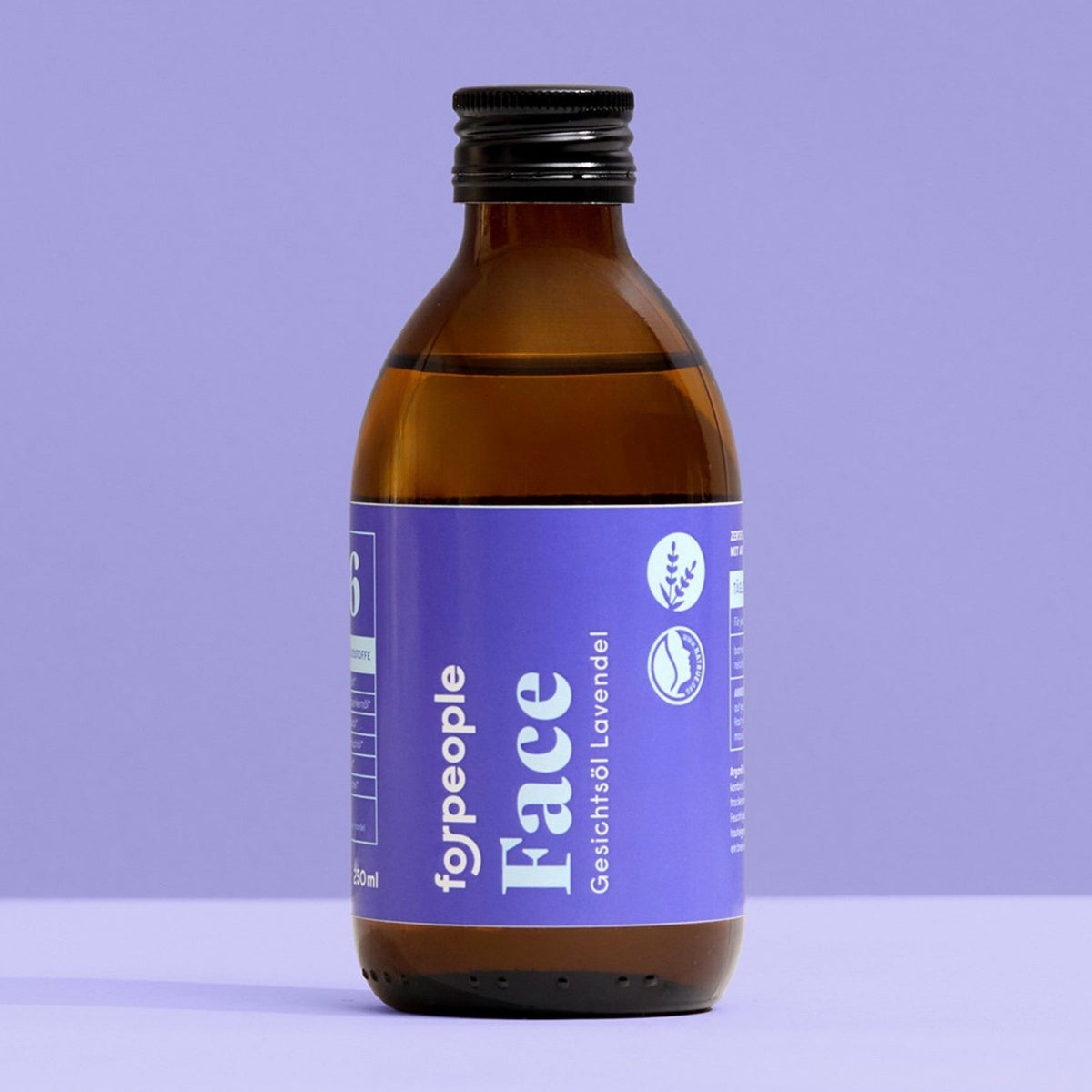 forpeople Faceoil - Lavendel groß – Lavendel Detailansicht